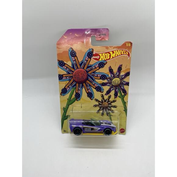 2022 Hot Wheels Corvette C7 Z06 Convertible Spring Theme NIP - Fast Shipping! - Picture 2 of 5